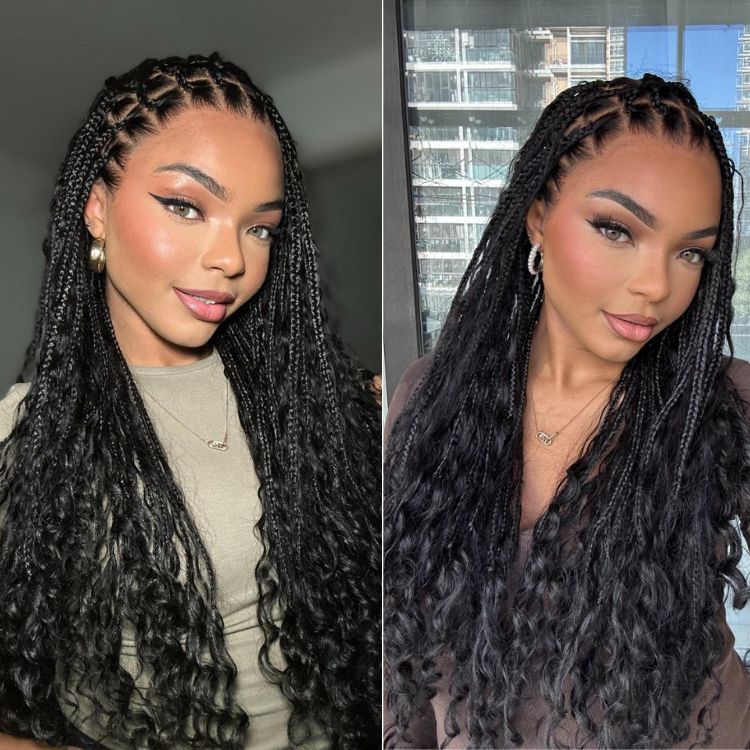 ✨ Wear & Go Glueless Straight Lace Wig – Beginner Friendly