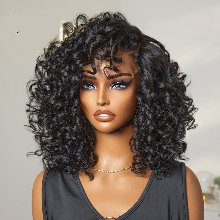 ⚡13x6 HD Lace Wig Glueless Wear & Go 12” Boho Braids Water Wave Pre-Cut Lace Wig – Premium Fiber, Beginner Friendly