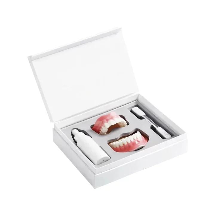 1 set (including upper and lower dentures)