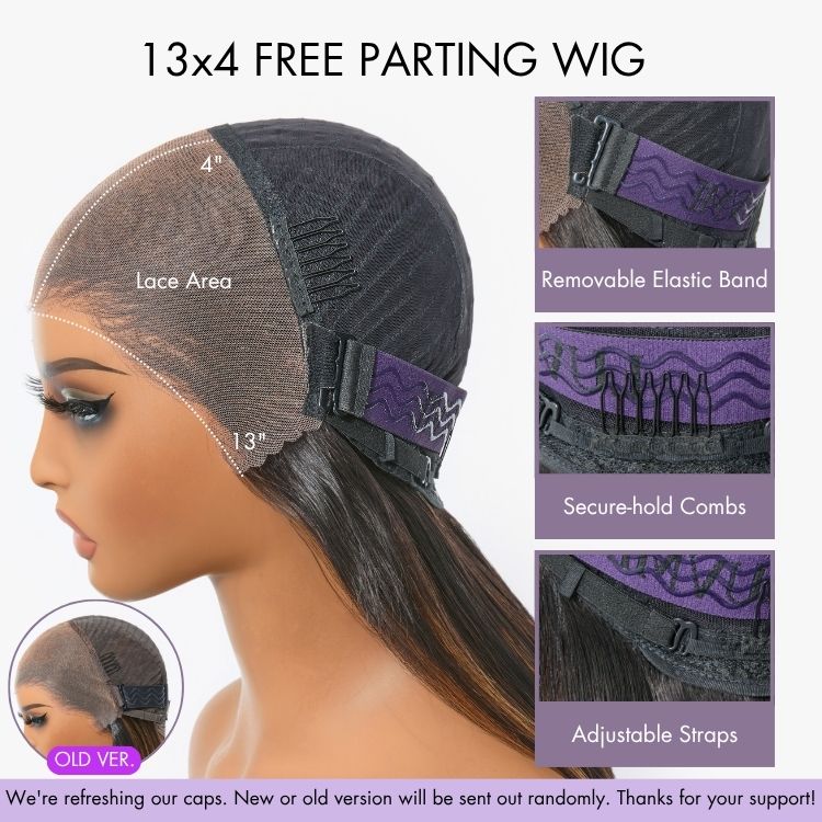 Short Bob Wig – Natural Hairline, Glueless, Pre-Cut Lace, Straight or Wavy