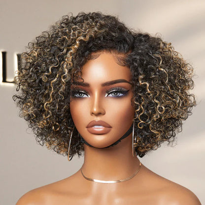 ⚡ Final Hours – Mature Bouncy Curl C-Part Glueless HD Lace Wig