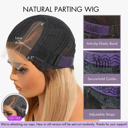 ✨Mature Bouncy Curl C-Part Glueless HD Lace Wig