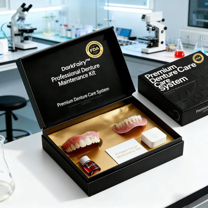 Ends Today: 70% OFF!🦷DarkFairy™ Custom-Fit Full Functional Dentures Make you more confident