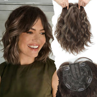 Dark Ash Brown with Highlights
