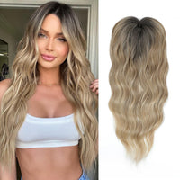 Ombre dark blonde