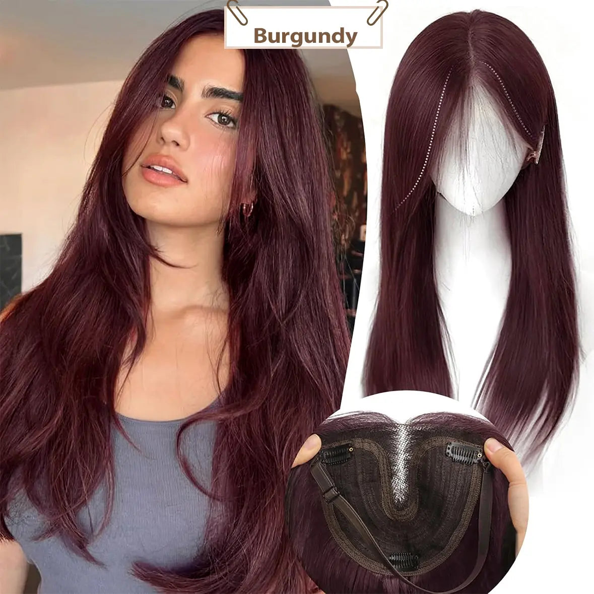 22" Hair Topper – Add Volume & Length Naturally