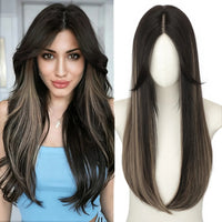 22Inch Black highlight Blonde