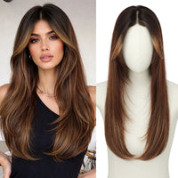 22Inch Brown Highlight