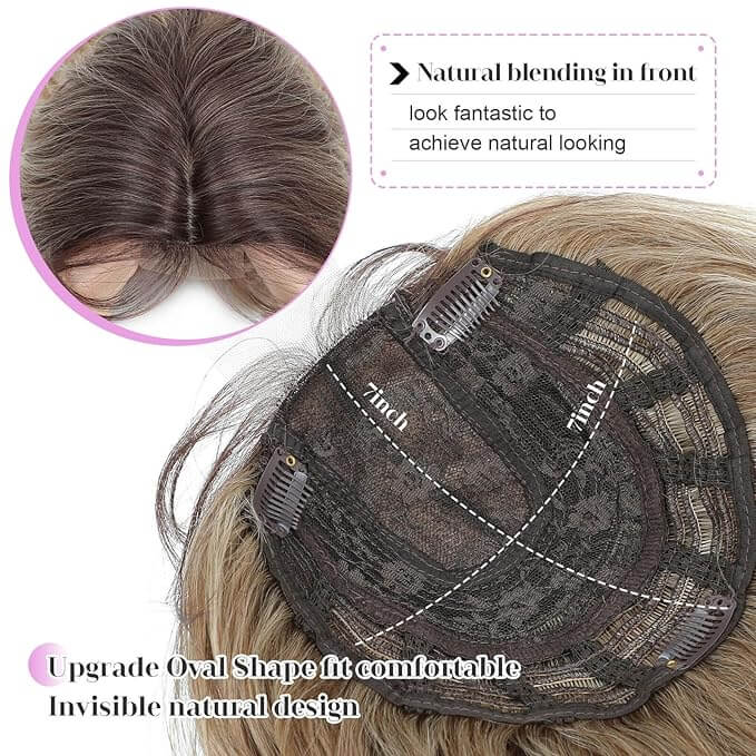 26"Women's Synthetic Long Curly Hair Extensions, for Adding Volume