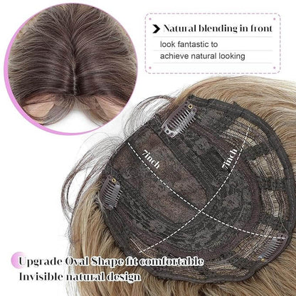 26"Women's Synthetic Long Curly Hair Extensions, for Adding Volume