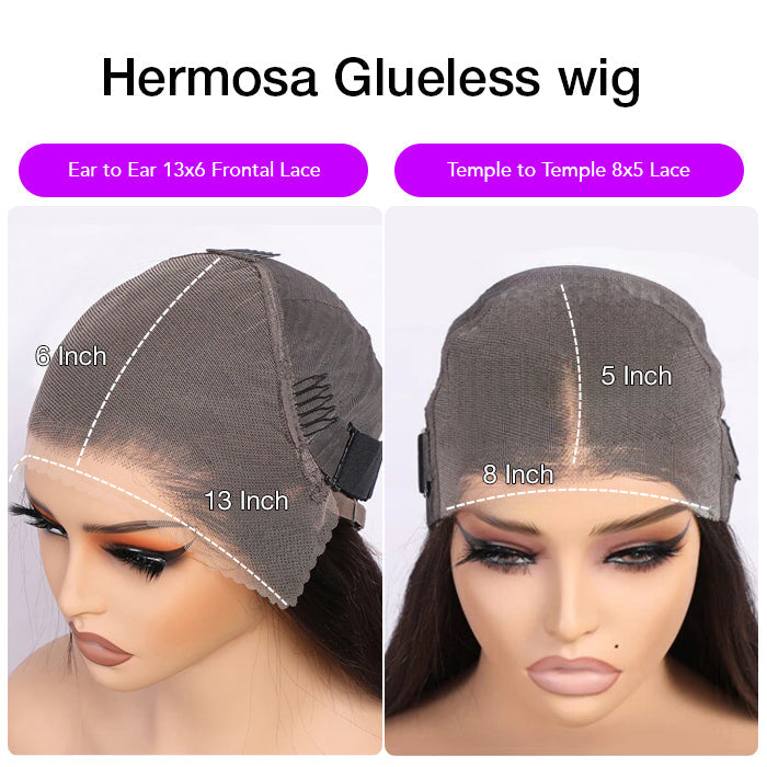 Knotless Boho Braided Wigs Glueless Pre-Cut 13x6 Frontal HD Lace Curly Human Hair Braided Wigs For Women
