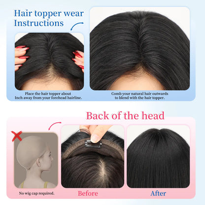 22" Hair Topper – Add Volume & Length Naturally
