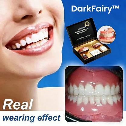 Ends Today: 70% OFF!🦷DarkFairy™ Custom-Fit Full Functional Dentures Make you more confident