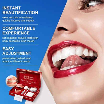 ⏰Ends Today: 70% OFF! 🦷HazyGalaxy™  Medical Full Denture with Strong Suctiond Custom-Fit Full Functional Dentures