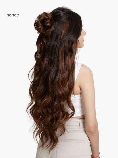 ⚡ Final Hours –🌷2026 New Lightweight & Breathable Wavy Hair Topper