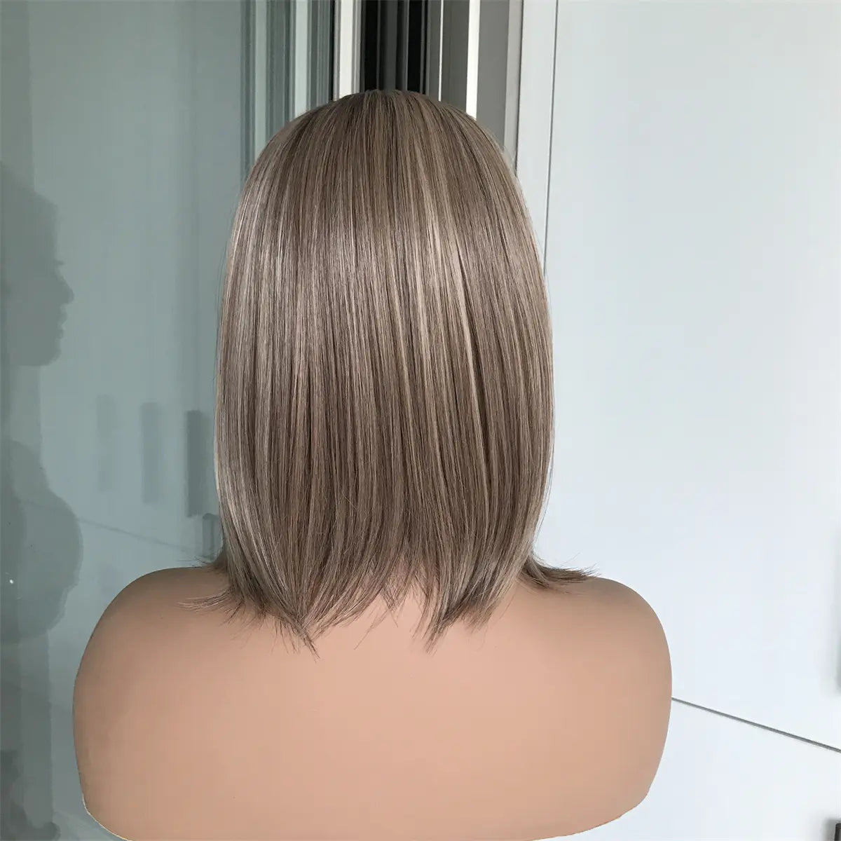 Caris by AISOM 12" Short Bob Lace Front Wig - Sugar Maple