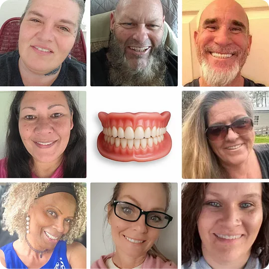 Ends Today: 70% OFF!🦷DarkFairy™ Custom-Fit Full Functional Dentures Make you more confident