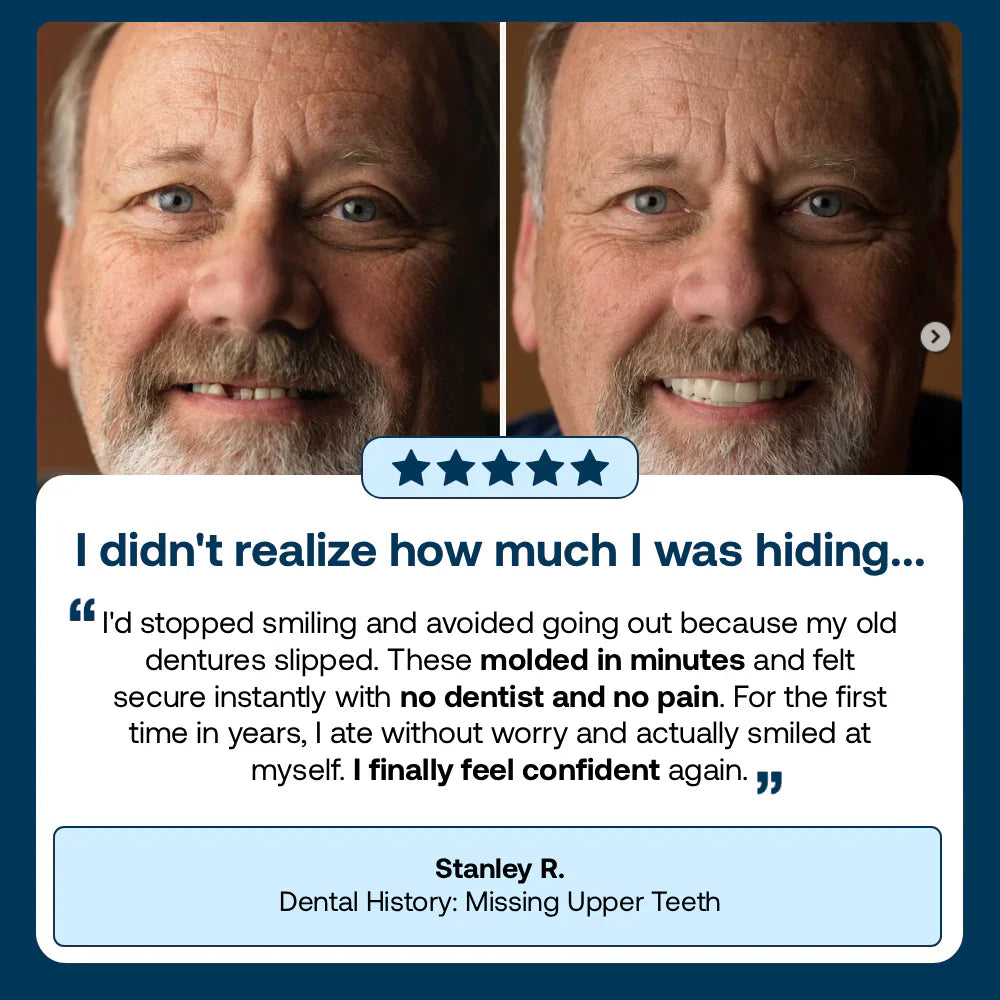 Custom-Fit Full Functional DenturesMake you more confident