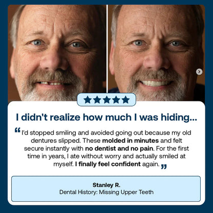 Custom-Fit Full Functional DenturesMake you more confident