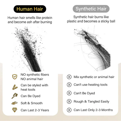 ✨Final Hours –🌷2026 New Lightweight & Breathable Wavy Hair Topper