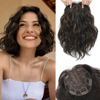 Dark Brown with Highlights