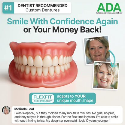 Custom-Fit Full Functional DenturesMake you more confident