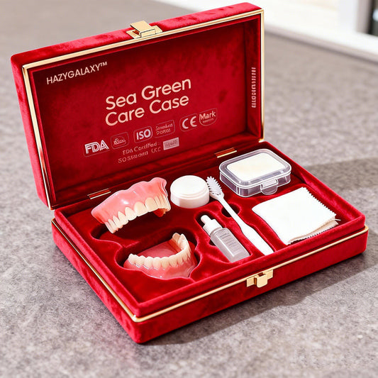 ⏰Ends Today: 70% OFF! 🦷HazyGalaxy™  Medical Full Denture with Strong Suctiond Custom-Fit Full Functional Dentures