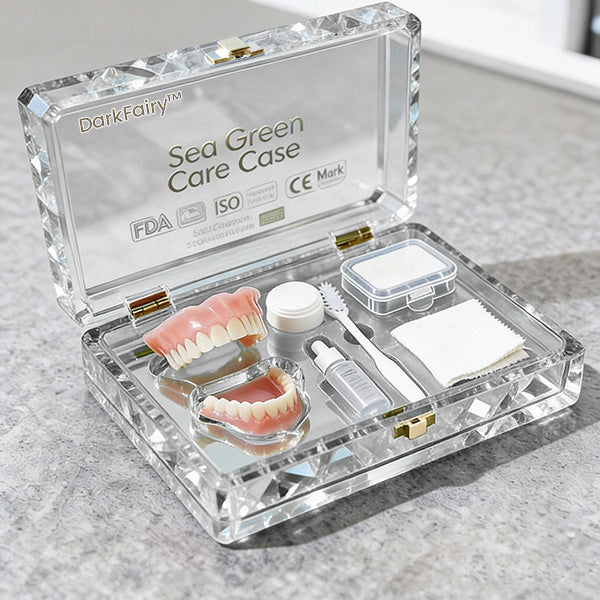 ⏰Ends Today: 75% OFF! 🦷DarkFairy™ Medical Full Denture with Strong Suctiond Custom-Fit Full Functional Dentures🦷