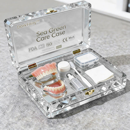 ⏰Ends Today: 75% OFF! 🦷DarkFairy™ Medical Full Denture with Strong Suctiond Custom-Fit Full Functional Dentures🦷